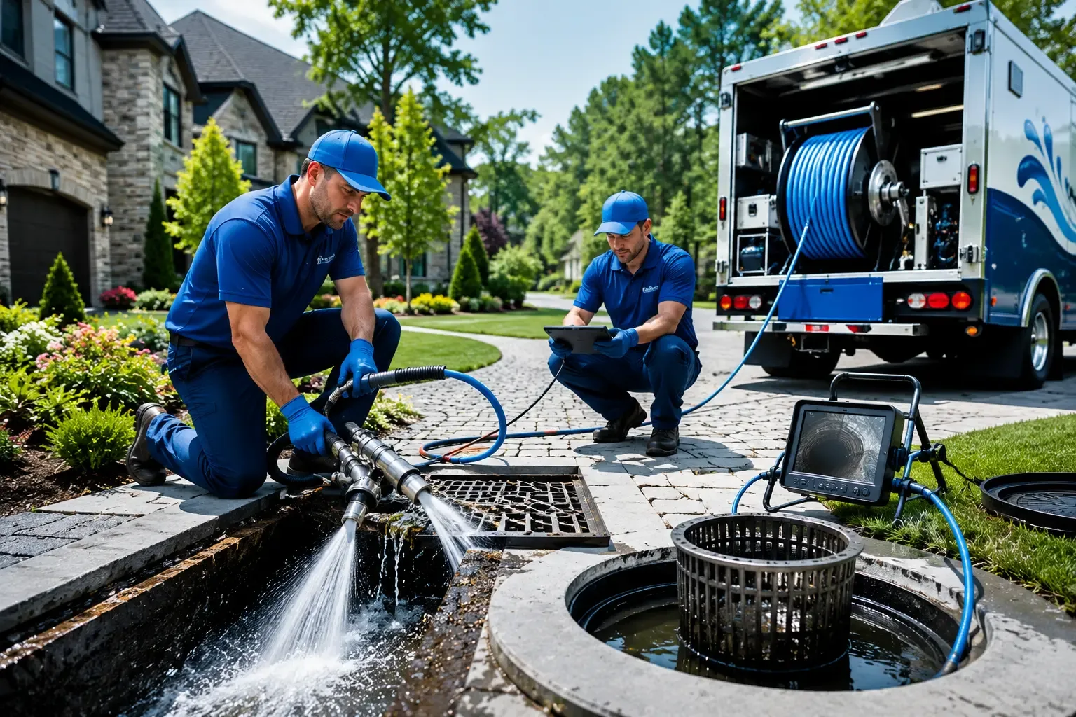 Local outdoor drain cleaning professionals in Loudon, NH